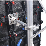 Ground Support Stabilizing 1M / 3.28ft T-Base for LED Screen Wall Stacking for F32 or 12-inch Bolt Truss Segments
