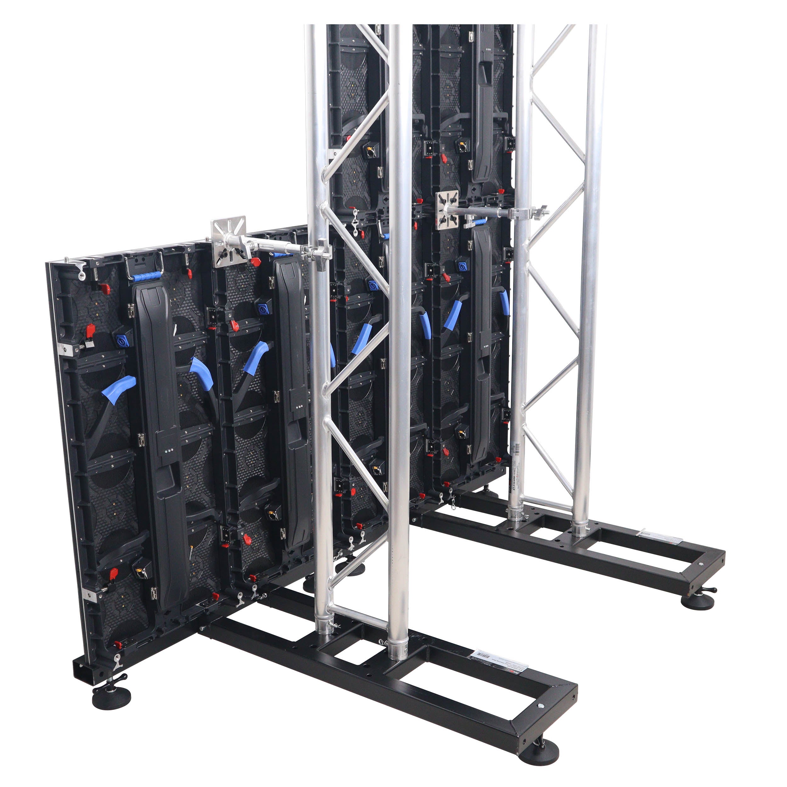 Ground Support Stabilizing 1M / 3.28ft T-Base for LED Screen Wall Stacking for F32 or 12-inch Bolt Truss Segments