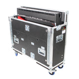 ChamSys MagicQ MQ250 Flip-Ready Hydraulic Console Easy Retracting Lifting Flight Case with wheels