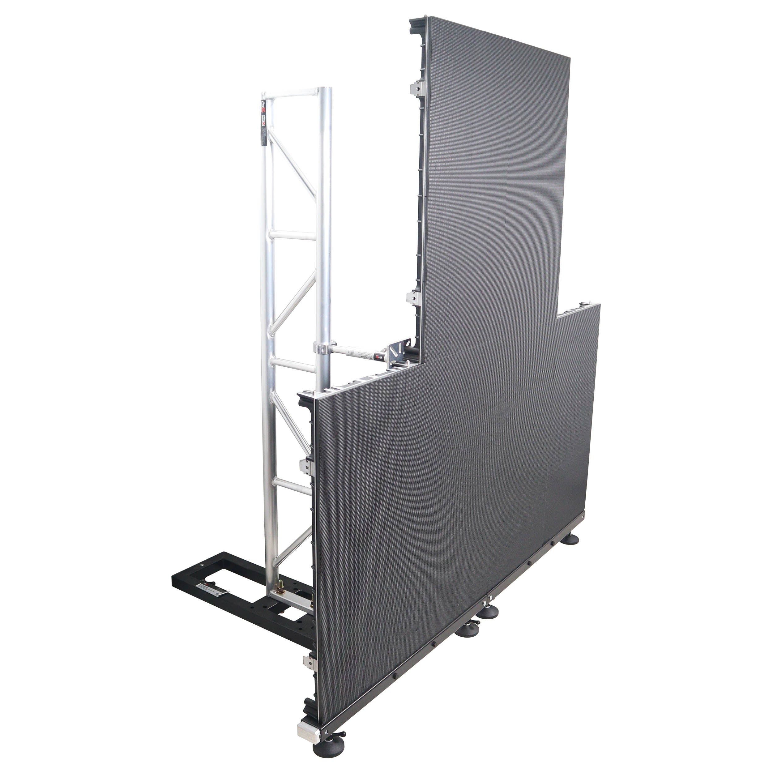 Ground Support Stabilizing 1M / 3.28ft T-Base for LED Screen Wall Stacking for F32 or 12-inch Bolt Truss Segments