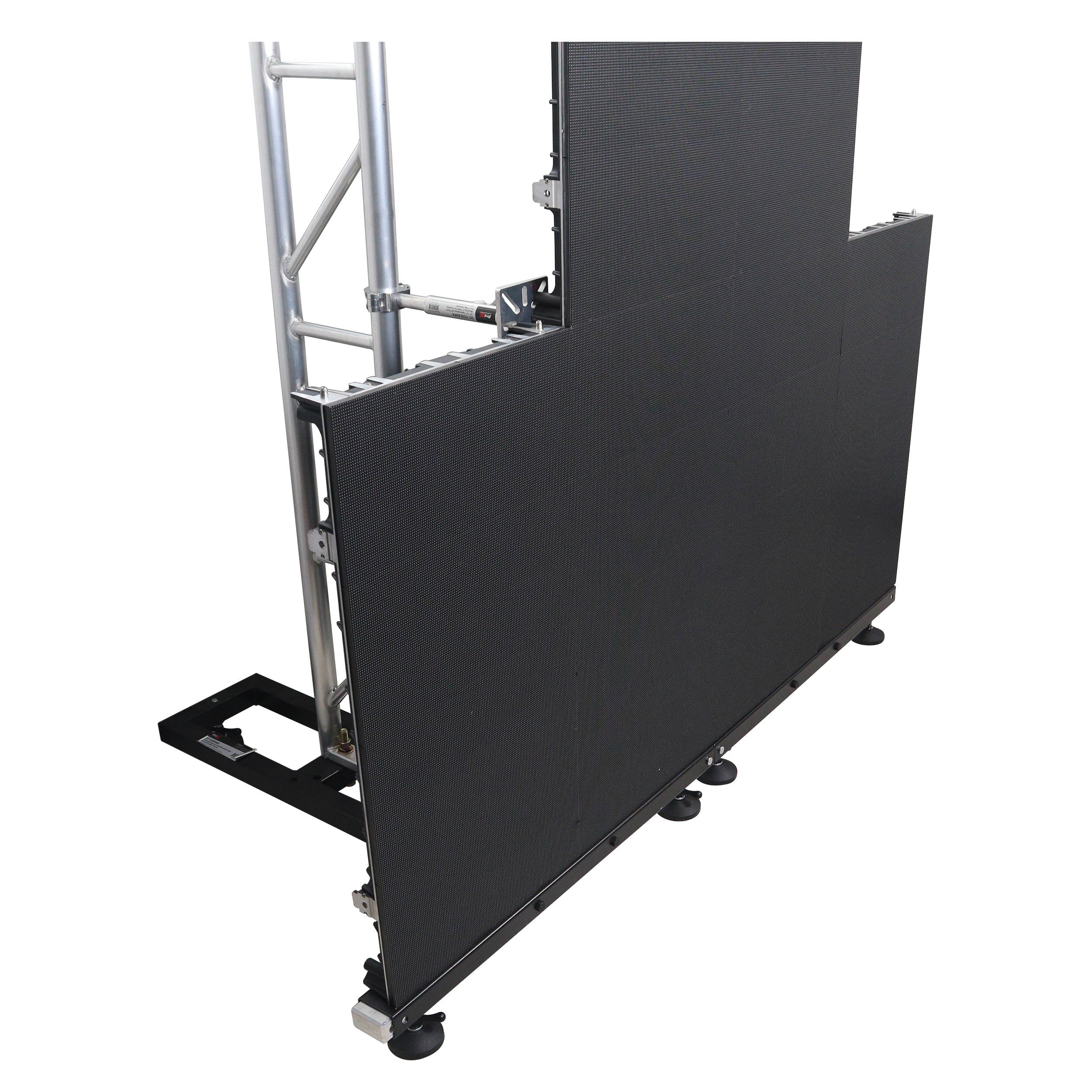 Ground Support Stabilizing 1M / 3.28ft T-Base for LED Screen Wall Stacking for F32 or 12-inch Bolt Truss Segments