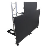 Ground Support Stabilizing 1M / 3.28ft T-Base for LED Screen Wall Stacking for F32 or 12-inch Bolt Truss Segments