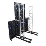 Ground Support Stabilizing 1M / 3.28ft T-Base for LED Screen Wall Stacking for F32 or 12-inch Bolt Truss Segments