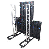 Ground Support Stabilizing 1M / 3.28ft T-Base for LED Screen Wall Stacking for F32 or 12-inch Bolt Truss Segments