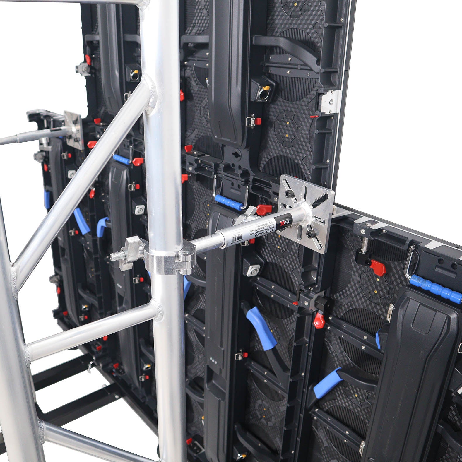 Ground Support Stabilizing 1M / 3.28ft T-Base for LED Screen Wall Stacking for F32 or 12-inch Bolt Truss Segments