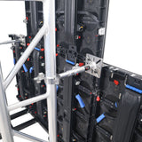 Ground Support Stabilizing 1M / 3.28ft T-Base for LED Screen Wall Stacking for F32 or 12-inch Bolt Truss Segments