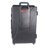UltronX MEDIUM Water Resistant ABS Molded Portable Storage Case for Audio Camera Tactical includes cut pluck foam - 14x19x7.5