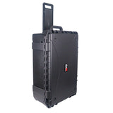 UltronX MEDIUM Water Resistant ABS Molded Portable Storage Case for Audio Camera Tactical includes cut pluck foam - 14x19x7.5