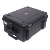 UltronX MEDIUM Water Resistant ABS Molded Portable Storage Case for Audio Camera Tactical includes cut pluck foam - 14x19x7.5