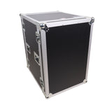 16U Vertical Amp Rack Mount Flight Case with Caster Wheels