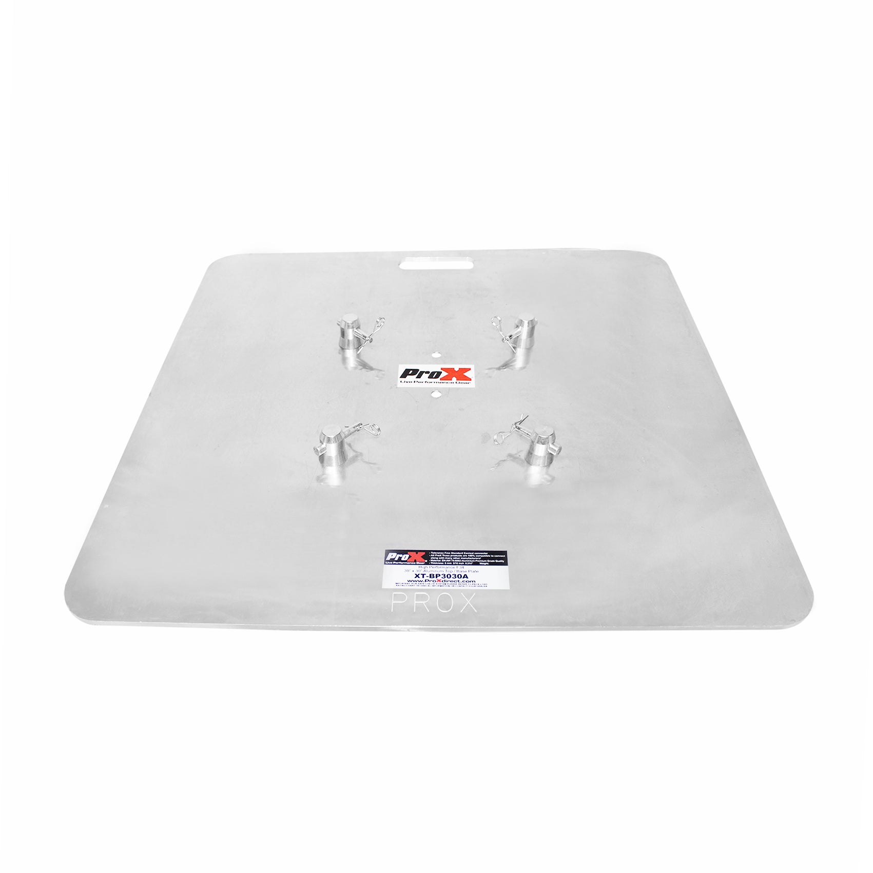 30" Aluminum 8mm Truss Base Plate for F34 F32 F31 Conical Square Truss with Connectors