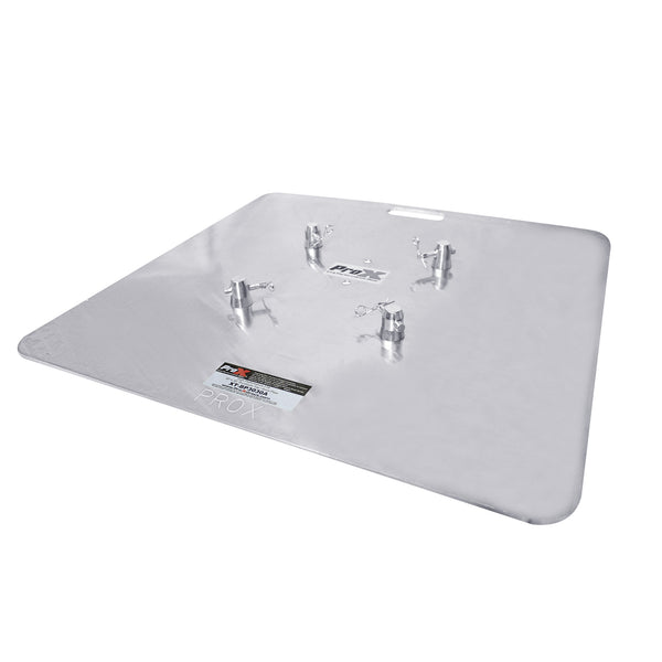 30" Aluminum 8mm Truss Base Plate for F34 F32 F31 Conical Square Truss with Connectors