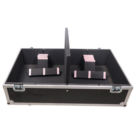 Universal Dual Speaker Flight Case Fits 2x JBL VRX918SP and more 30x20x24 in.