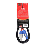 6 Ft. 14 AWG High Performance Link Grey Male to Blue Male for Power Connection compatible devices