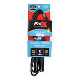 5 Ft. High Performance DMX Male 3-Pin to DMX Female 3-Pin Coupler Patch Cable