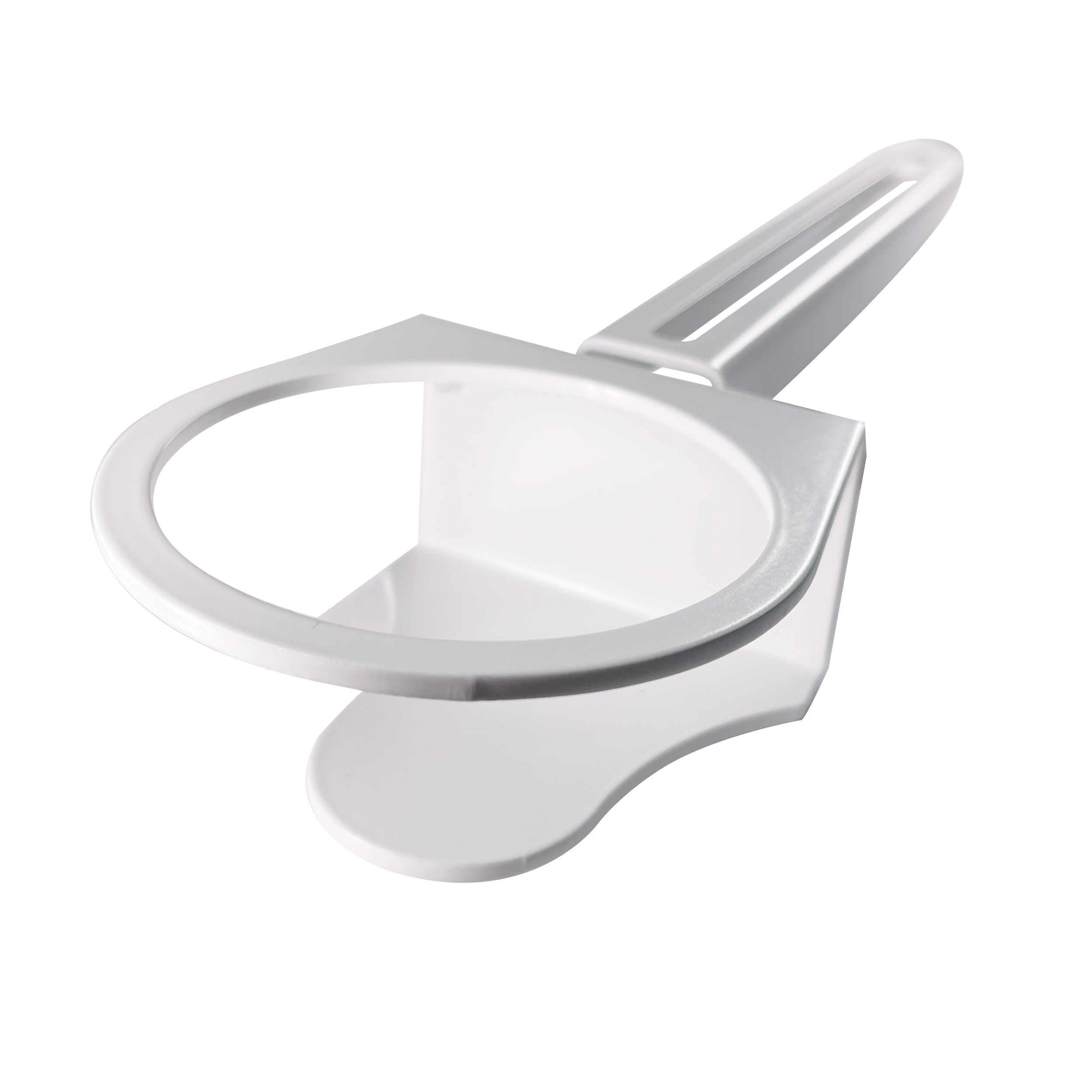 WHITE Drinking Cup Mounting Stand for B3 DJ Table Workstation by Humpter
