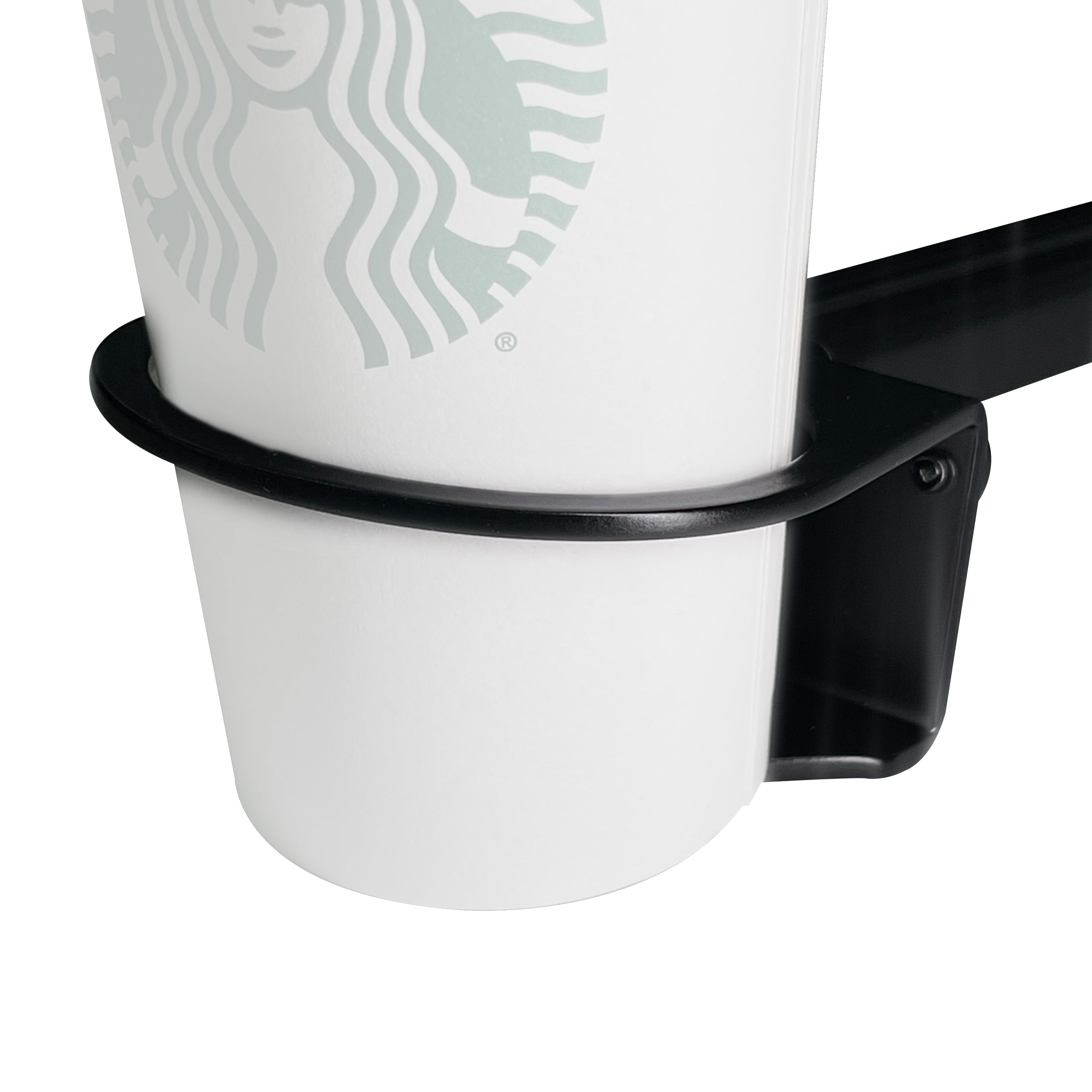 BLACK Drinking Cup Mount for B3 DJ Table Workstation by Humpter