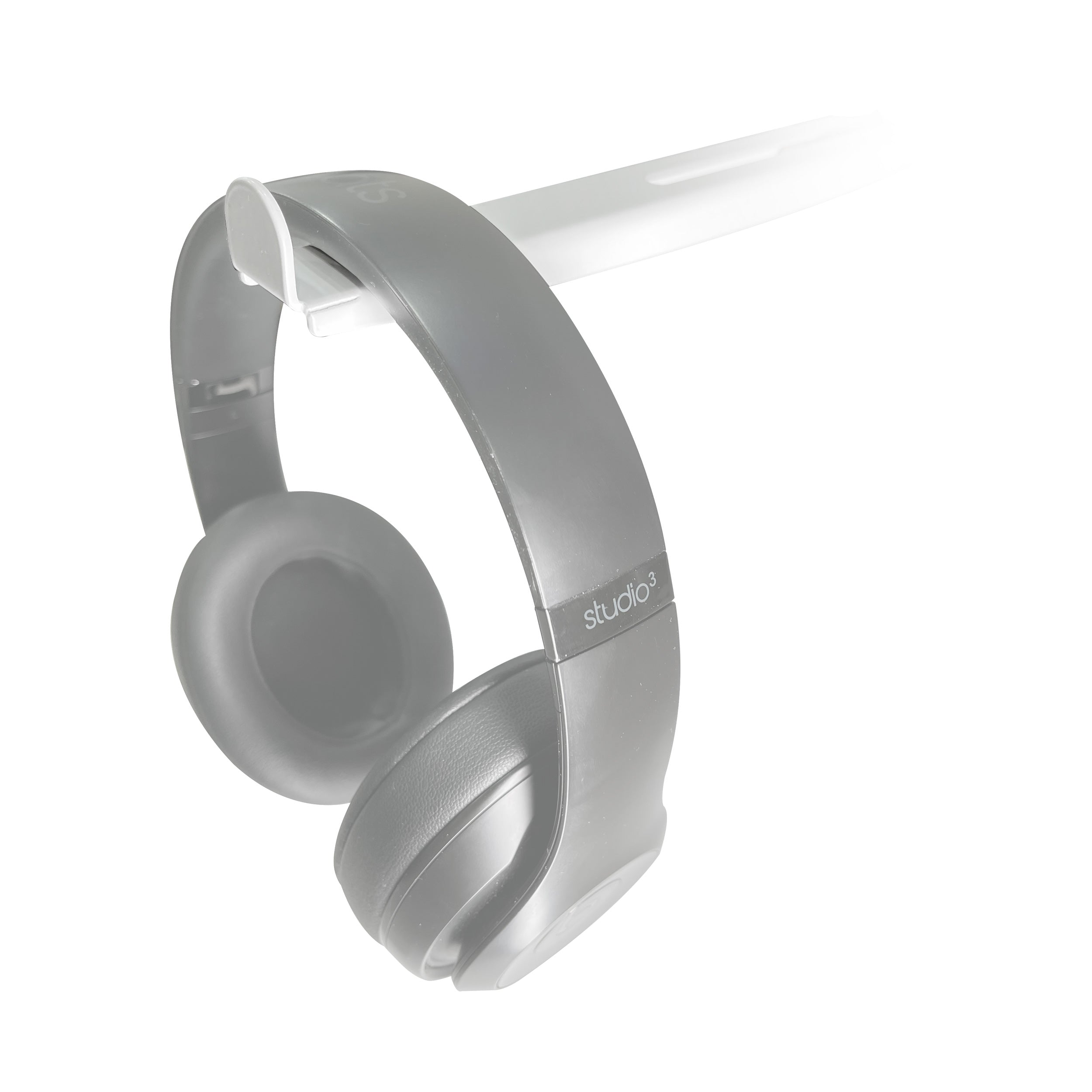 WHITE Headphone Hanger for B3 DJ Table Workstation by Humpter