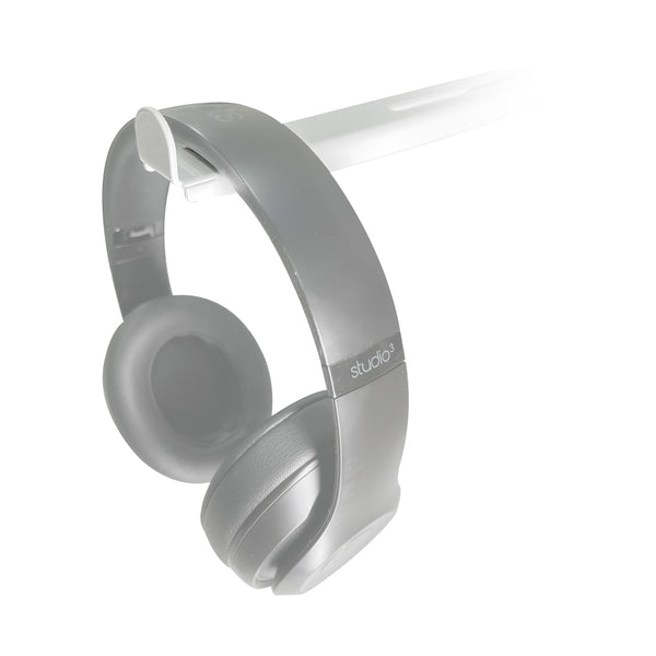 WHITE Headphone Hanger for B3 DJ Table Workstation by Humpter