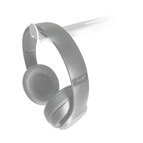 WHITE Headphone Hanger for B3 DJ Table Workstation by Humpter