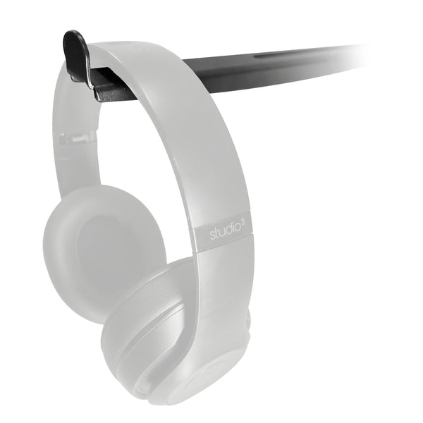 BLACK Headphone Hanger for B3 DJ Table Workstation by Humpter