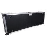 DJ Coffin Flight Case for (2) 1200 Style Turntables 10-inch 12-inch Mixers with Sliding Laptop Shelf and