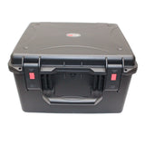 UltronX SMALL Water Air sealed ABS Molded Portable Storage Case for Audio Camera Tactical includes cut pluck foam - 17x13x9 in.
