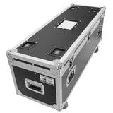 ATA Utility Flight Travel Heavy-Duty Storage Road Case with 4" in casters – 47.5"x16"x16" Exterior