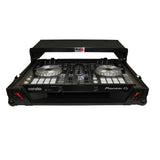 ATA Flight Case For Pioneer DDJ-SR2 DJ Controller with Laptop Shelf and LED - Black Red
