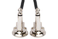 Guitar Patch Cable, Low-profile Right-angle to Same, 1 ft - Front