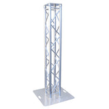 K-Truss 6.56 Lightweight Square Truss Totem Full Package Includes White Scrim, Top Plate and Base Plate
