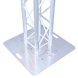 K-Truss 6.56 Lightweight Square Truss Totem Full Package Includes White Scrim, Top Plate and Base Plate