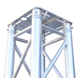 K-Truss 6.56 Lightweight Square Truss Totem Full Package Includes White Scrim, Top Plate and Base Plate