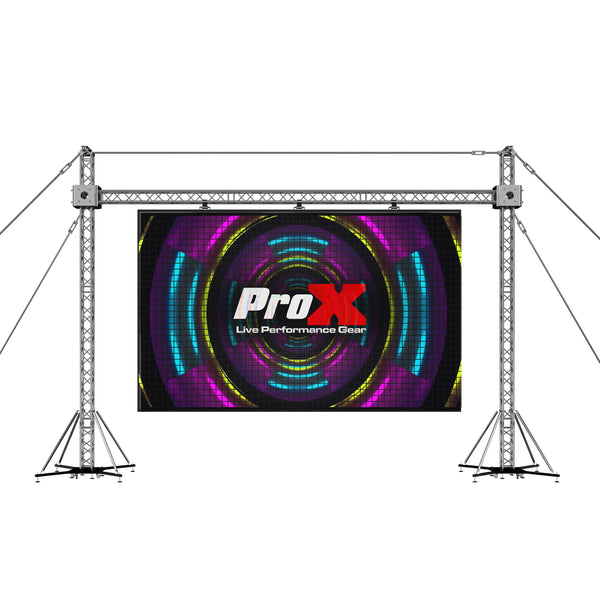 LED Screen Display Panel Video Fly Wall Truss Ground Support System 20'W x 13'H Outdoor w/ Hoist