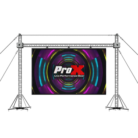LED Screen Display Panel Video Fly Wall Truss Ground Support System 30'W x 23'H with Hoist