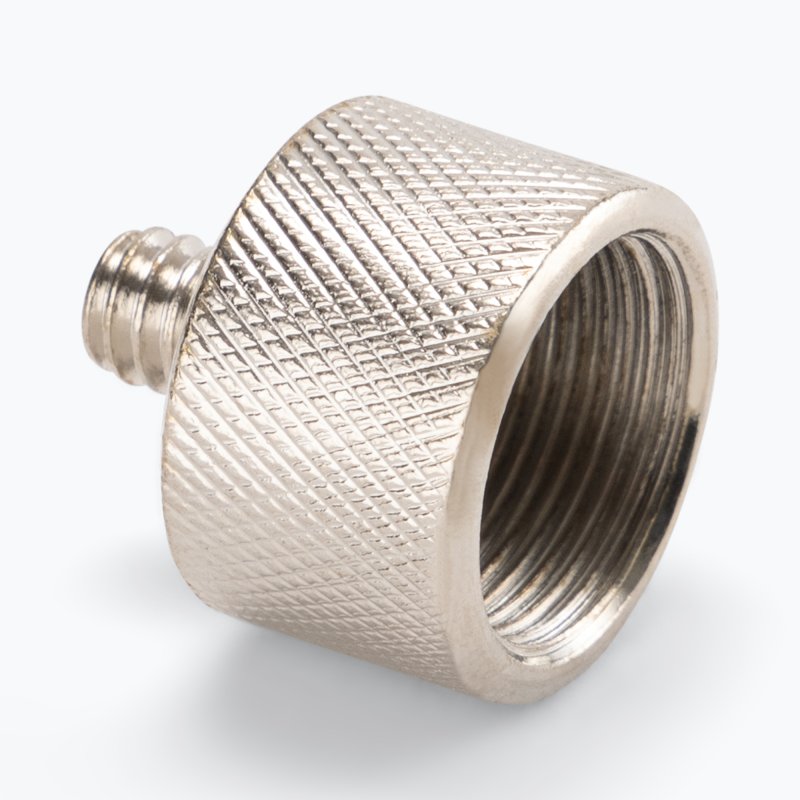 5/8"-27 Female to 1/4"-20 Male Adapter