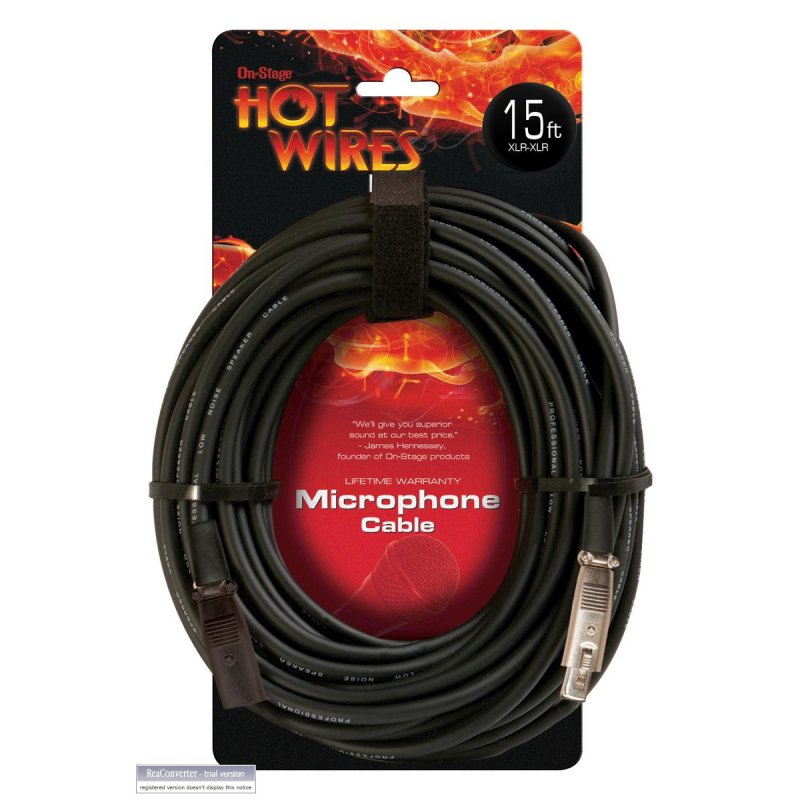 Mic Cable (15', XLR-XLR)