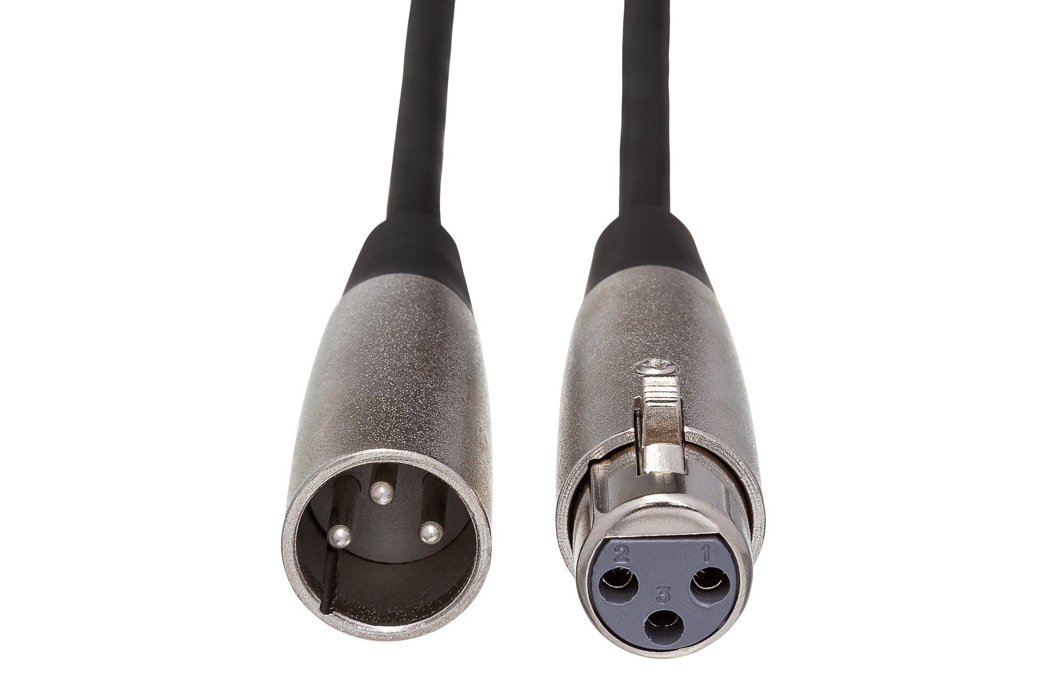 Microphone Cable, Hosa XLR3F to XLR3M - Front