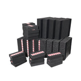 300 Style Moving Head Transport Case for 2 Units with Casters