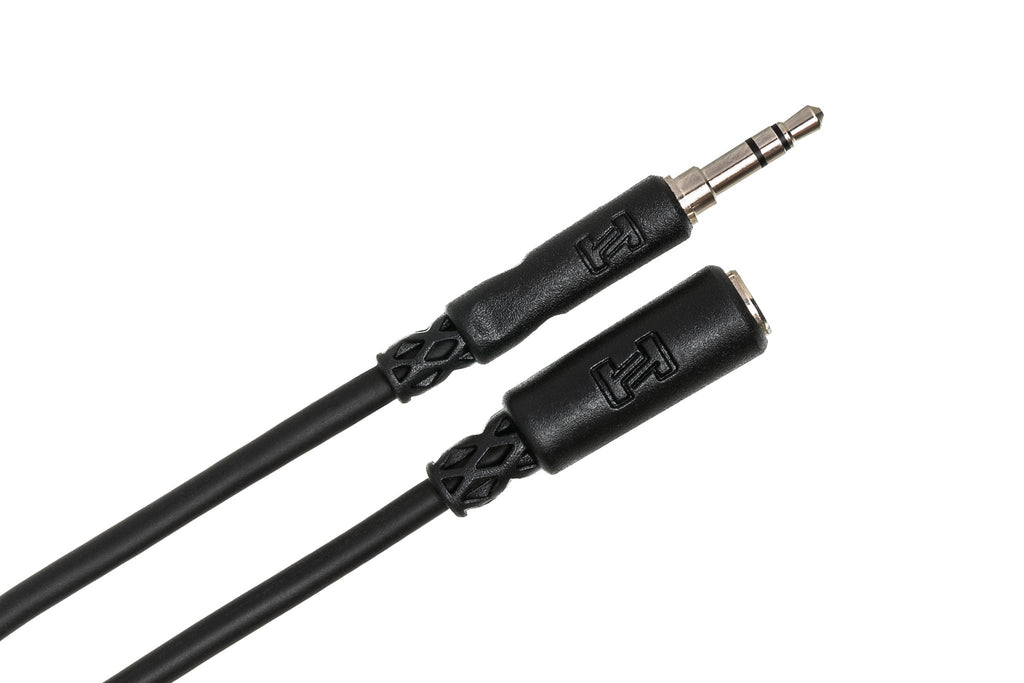 Headphone Extension Cable, 3.5 mm TRS to 3.5 mm TRS - Angle