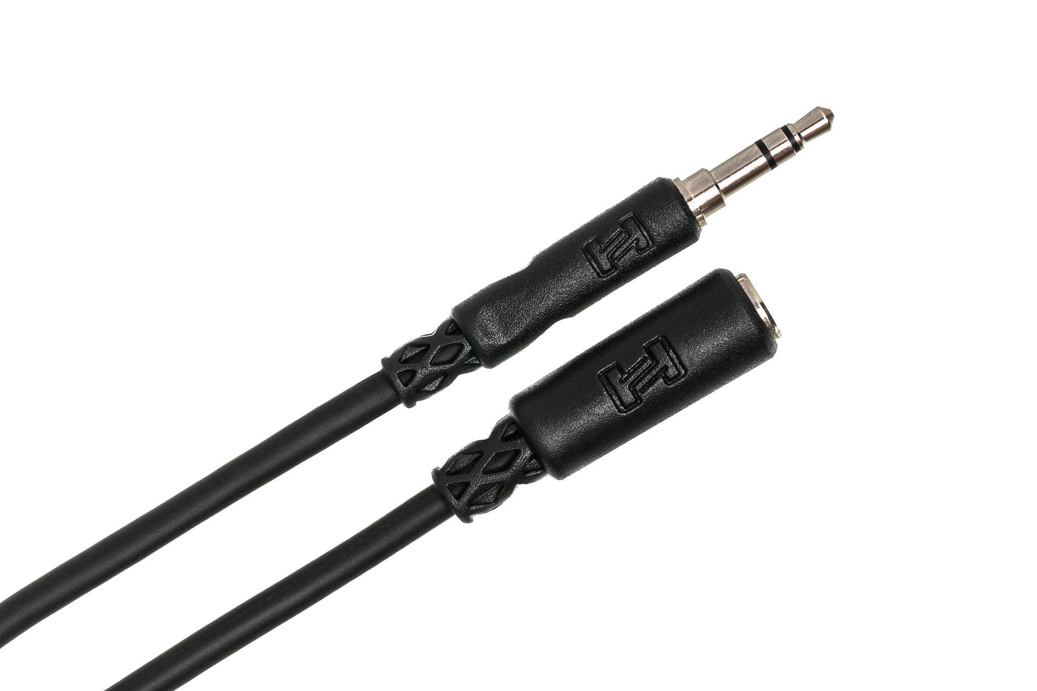 Headphone Extension Cable, 3.5 mm TRS to 3.5 mm TRS - Angle
