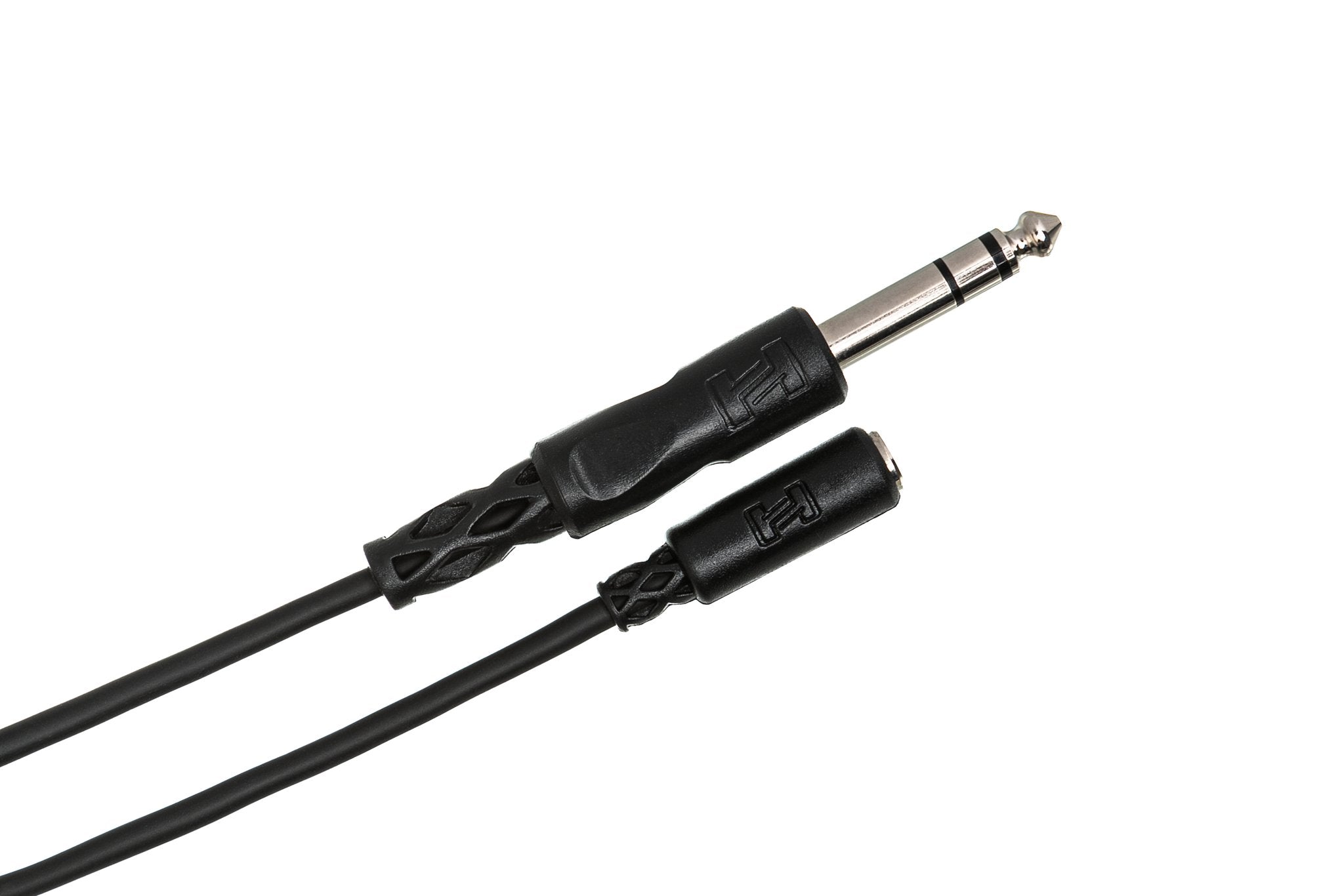 Headphone Adapter Cable, 3.5 mm TRS to 1/4 in TRS - Angle