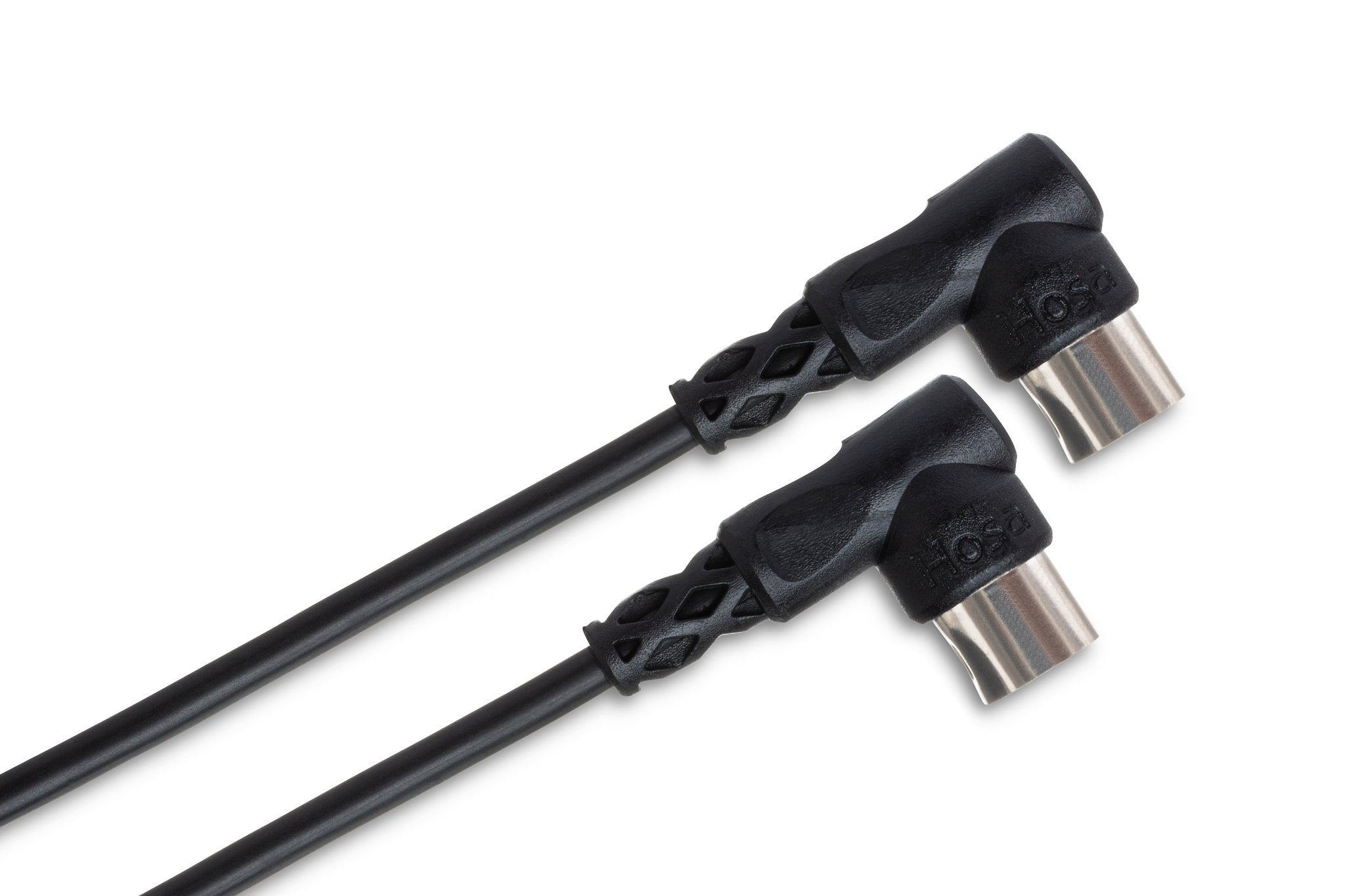 Right-angle MIDI Cable, Right-angle 5-pin DIN to Same - Angle