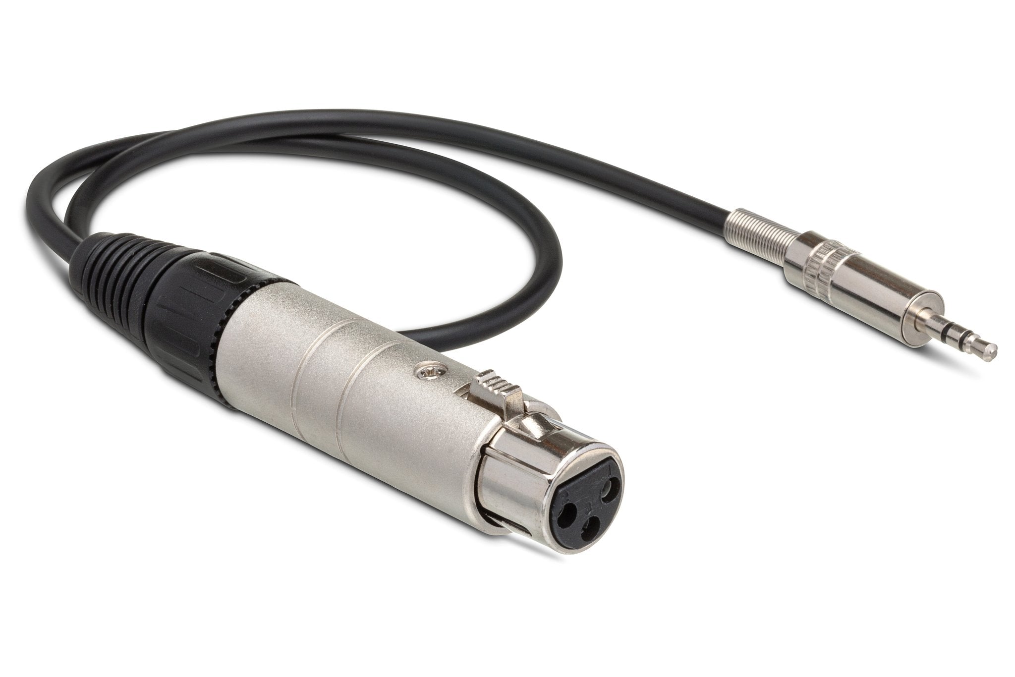 Impedance Transformer, XLR3F to 3.5 mm TRS, 18 in - Full