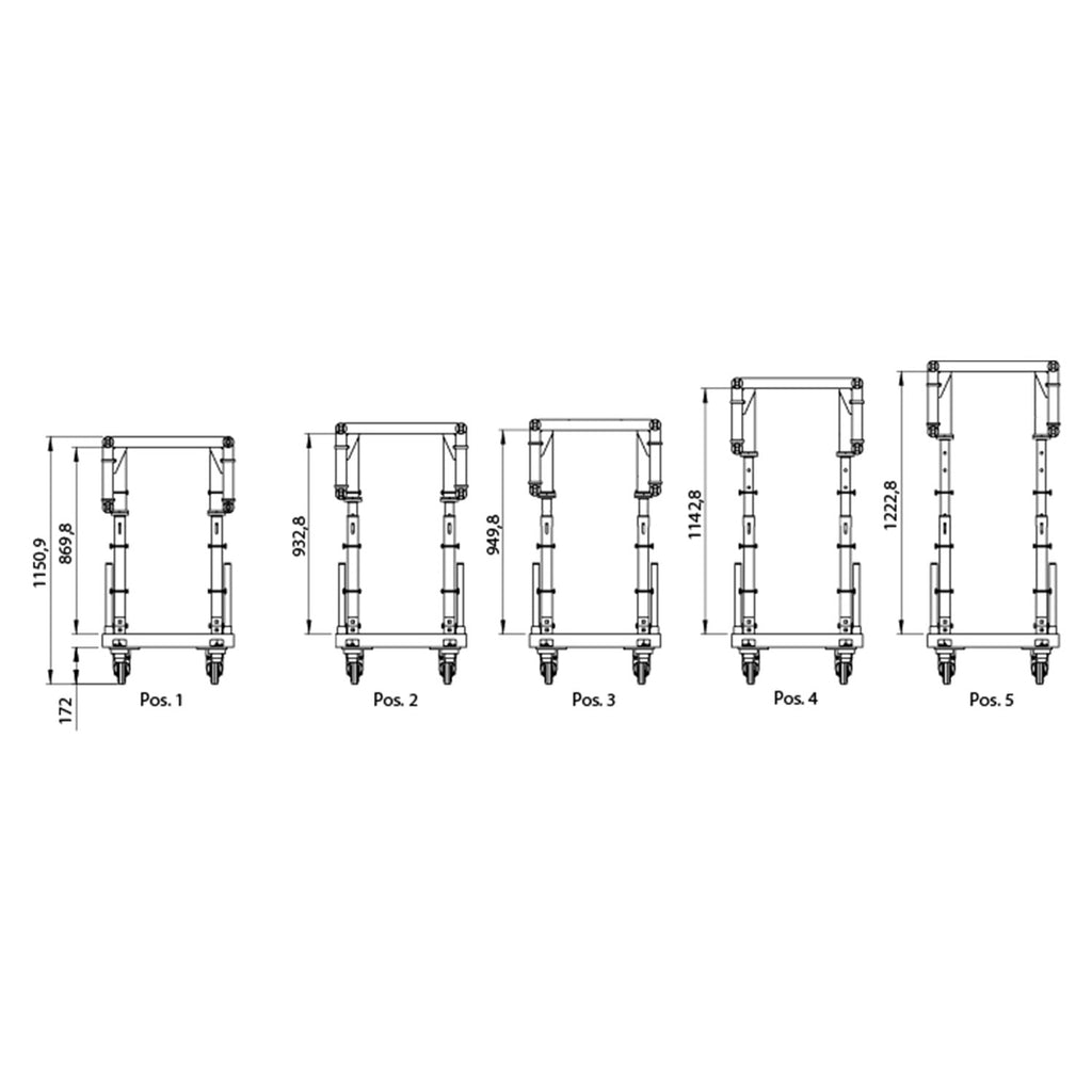 MLT THREE 10 Foot Pre-Rig Truss by HOF