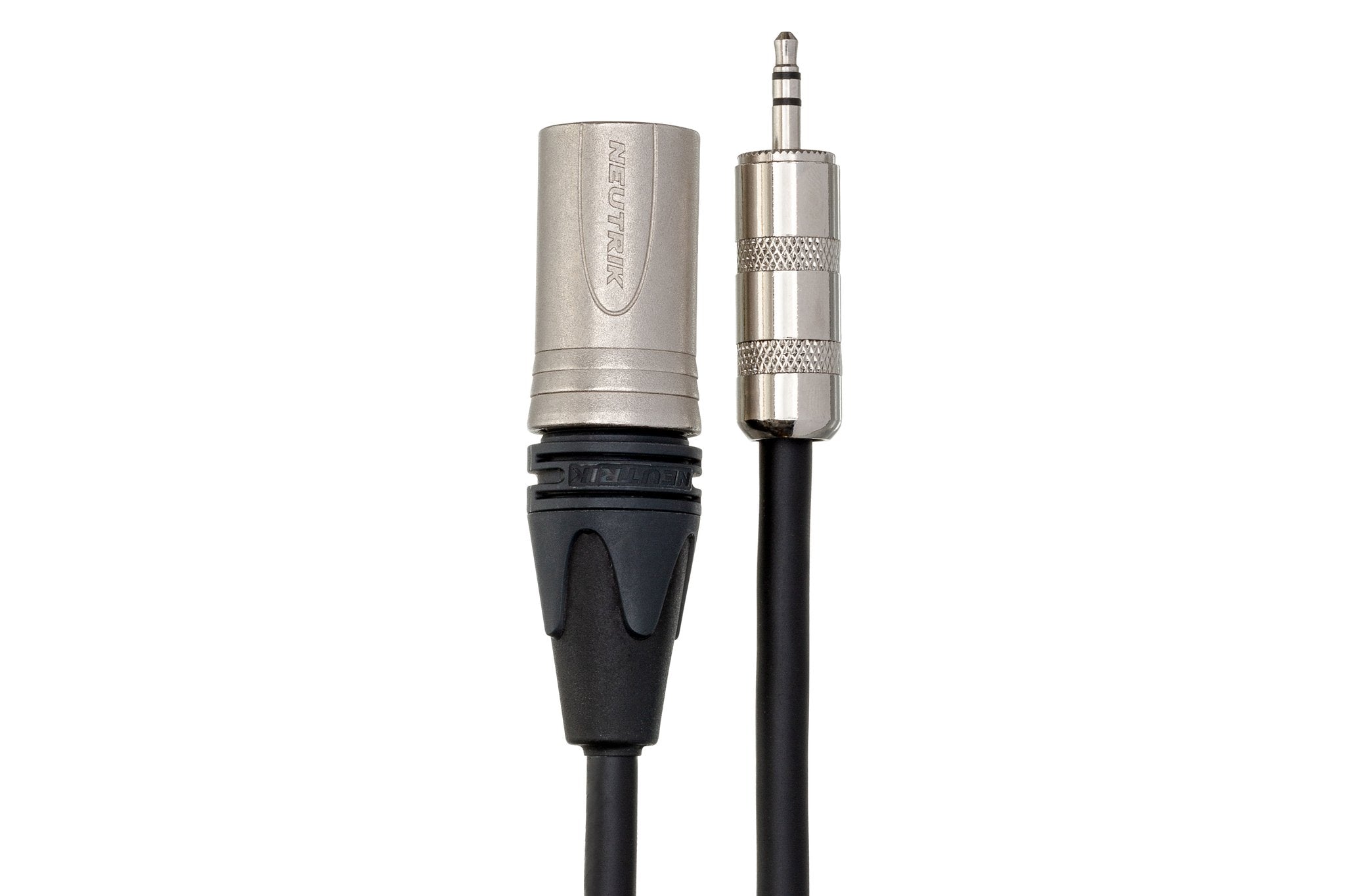 Camcorder Microphone Cable, Hosa 3.5 mm TRS to Neutrik XLR3M - Connector
