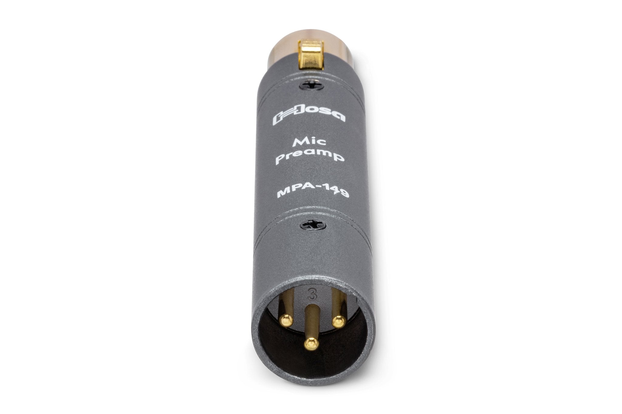 Active Preamplifier XLRM to XLRF - Connector