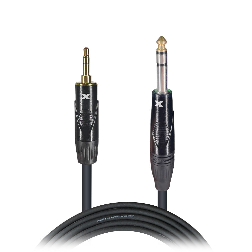 10 Ft. Balanced TRS-M Mini 1/8" to TRS-M High Performance Audio Cable