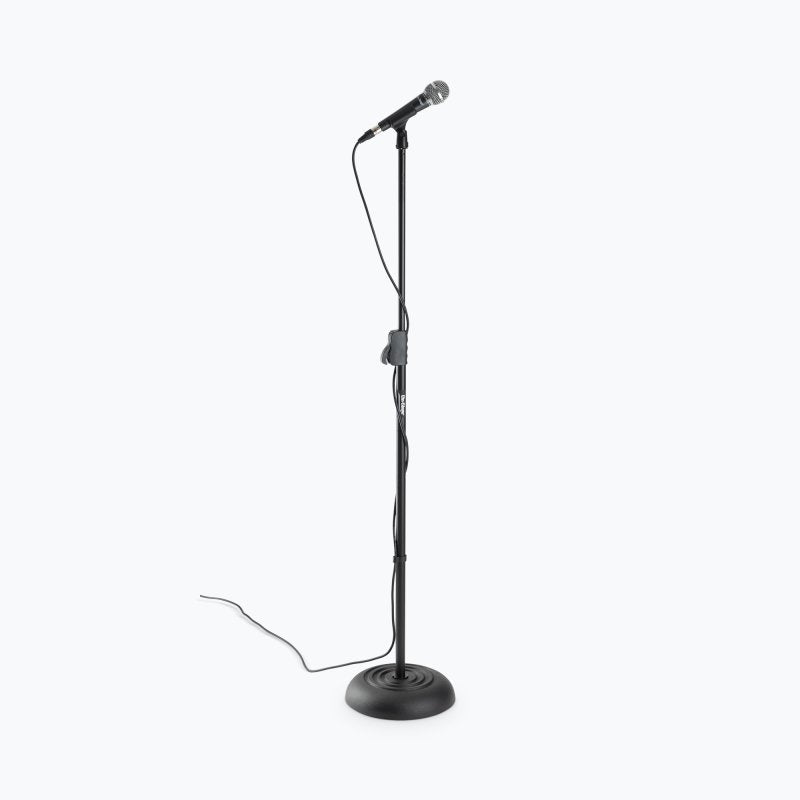 Quik-Release Round-Base Mic Stand