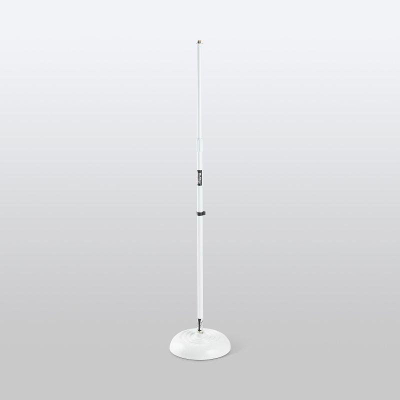 Quarter-Turn Round-Base Mic Stand